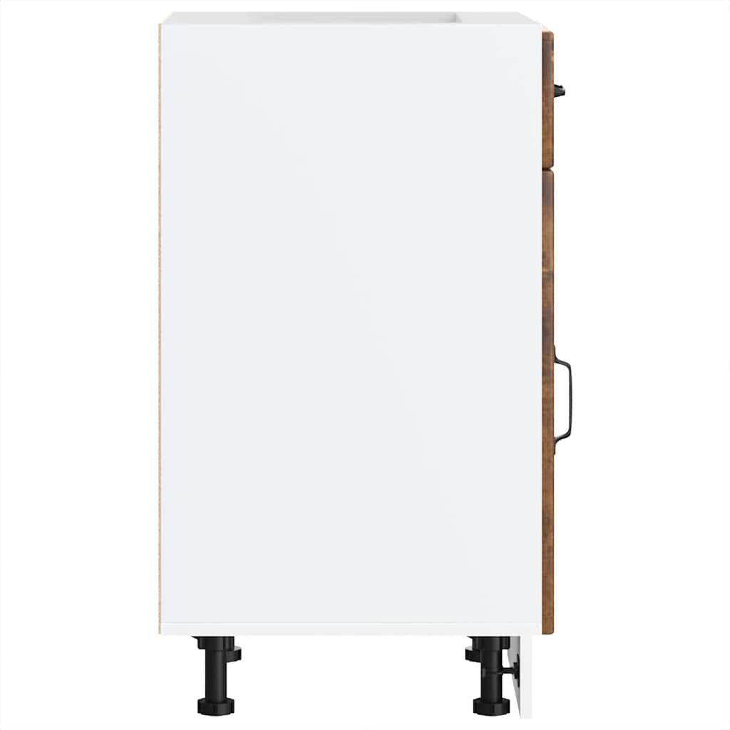 vidaXL ντουλάπι βάσης κουζίνας Lucca Καπνιστή βελανιδιά