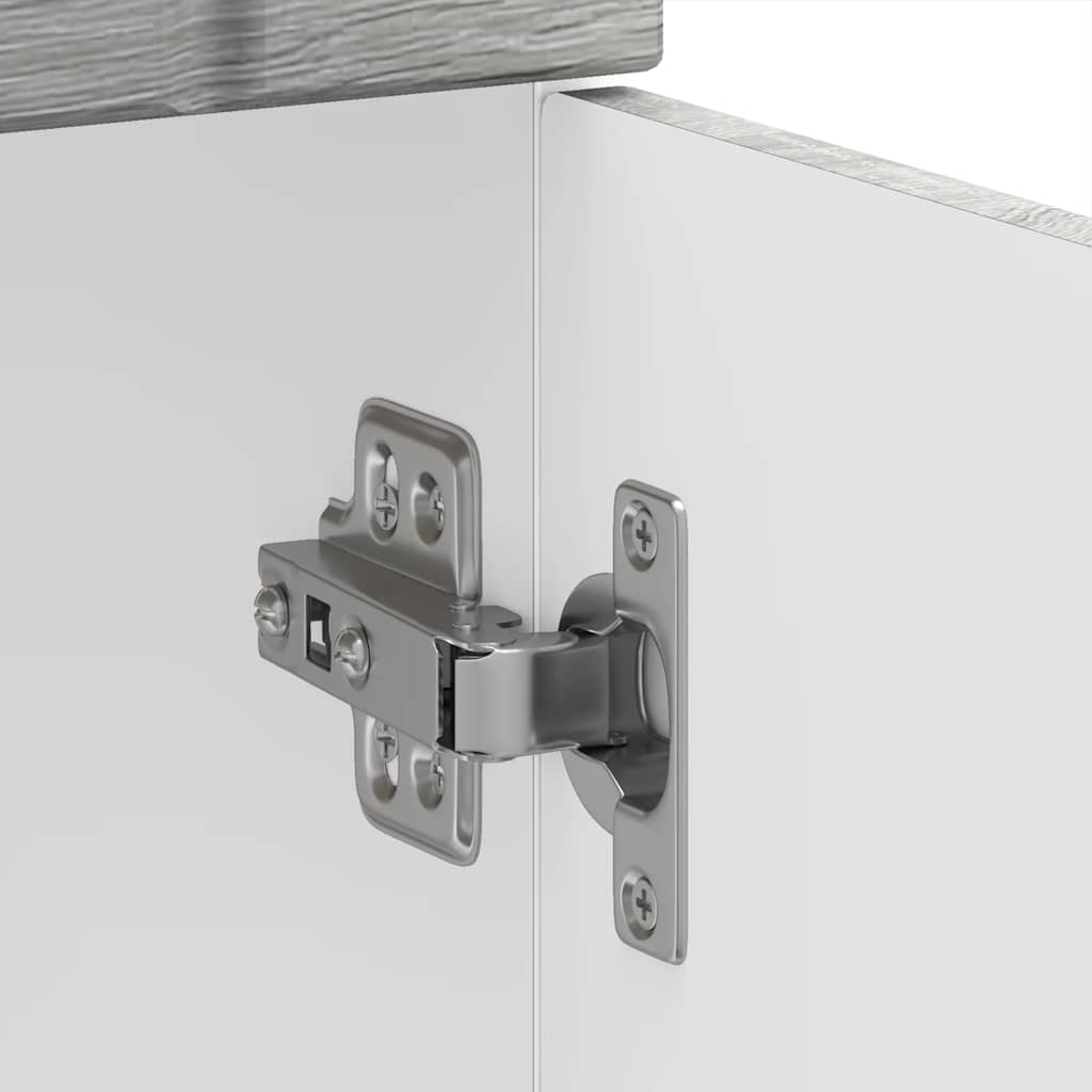 vidaXL ντουλάπι βάσης κουζίνας Lucca Γκρίζο Σονόμα κατασκευασμένο ξύλο