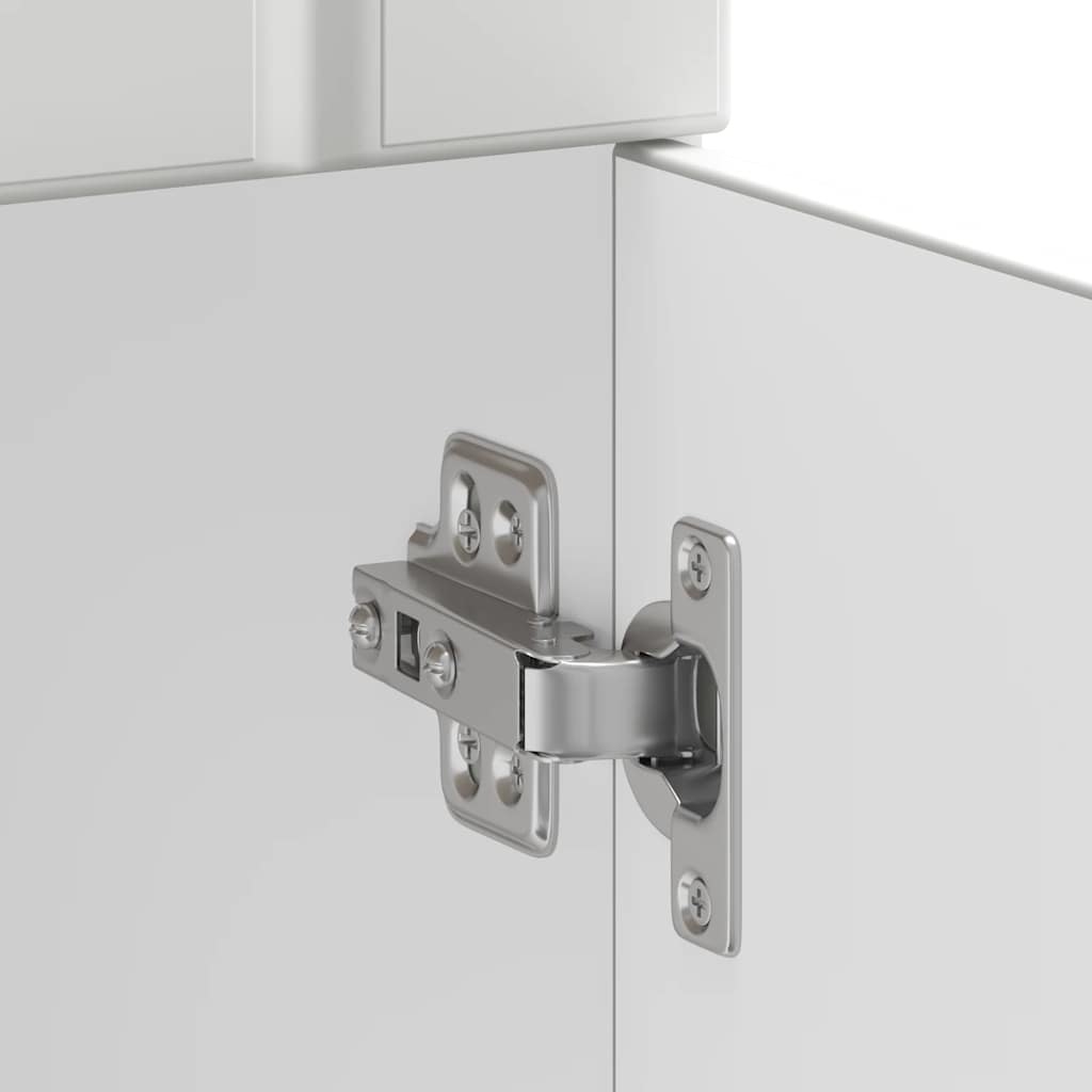 vidaXL ντουλάπι βάσης κουζίνας Lucca Λευκό κατασκευασμένο ξύλο