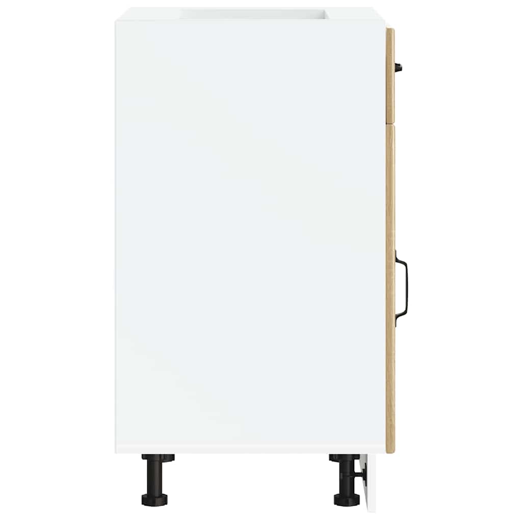 vidaXL ντουλάπι βάσης κουζίνας Lucca Δρυς sonoma κατασκευασμένο ξύλο