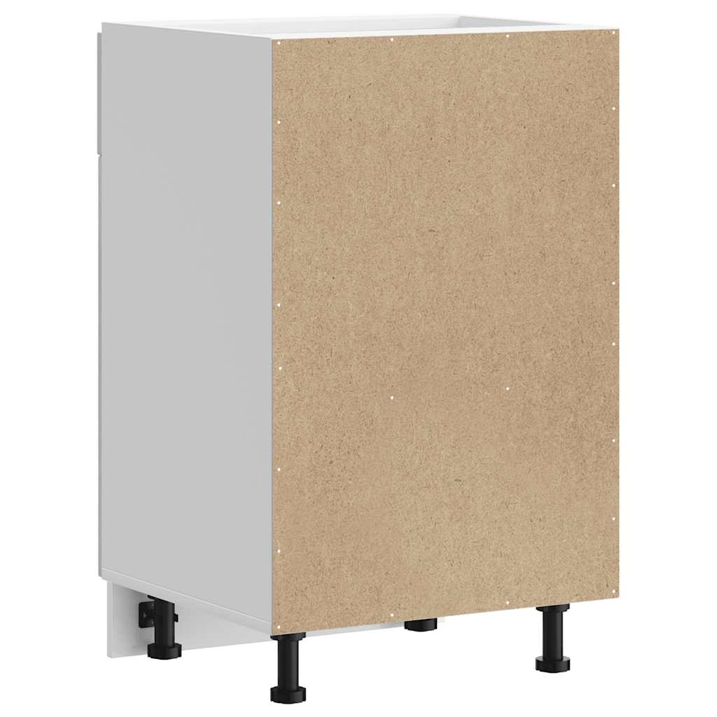 vidaXL ντουλάπι βάσης κουζίνας Lucca Μπετόν Γκρι κατασκευασμένο ξύλο