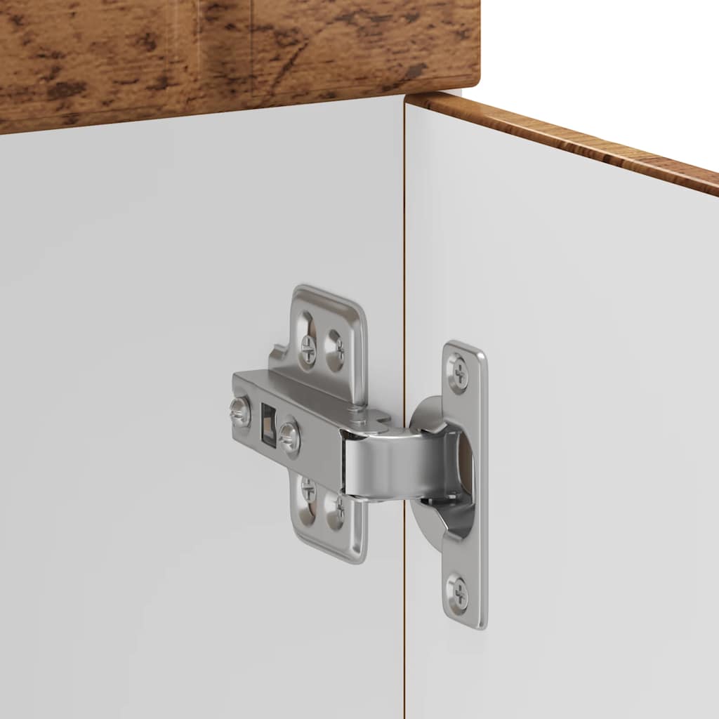 vidaXL ντουλάπι βάσης κουζίνας Lucca Παλαιό ξύλο κατασκευασμένο ξύλο