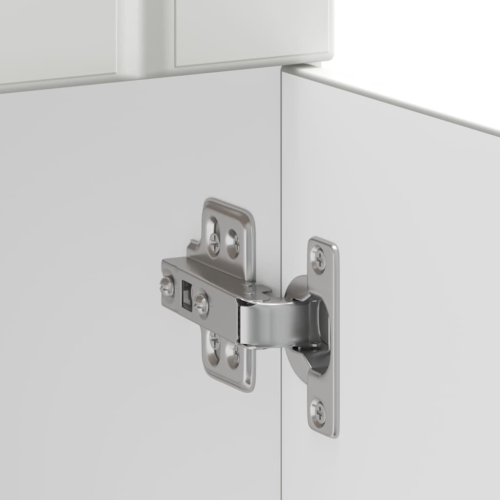 vidaXL ντουλάπι βάσης κουζίνας Lucca Λευκό κατασκευασμένο ξύλο