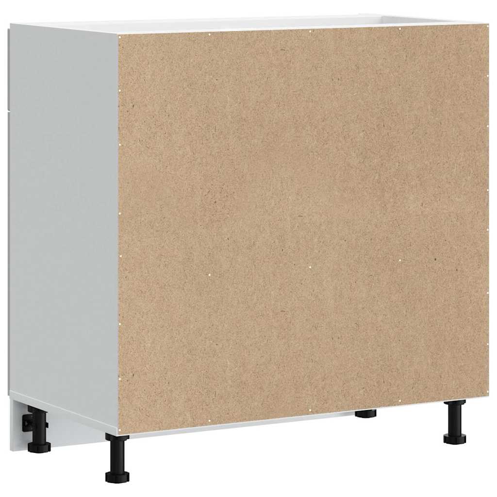 vidaXL ντουλάπι βάσης κουζίνας Lucca Μπετόν Γκρι κατασκευασμένο ξύλο