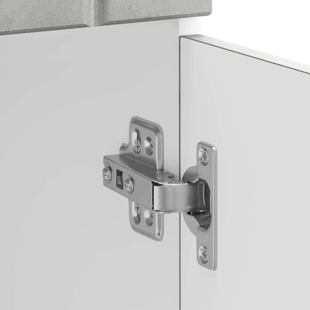 vidaXL ντουλάπι βάσης κουζίνας Lucca Μπετόν Γκρι κατασκευασμένο ξύλο