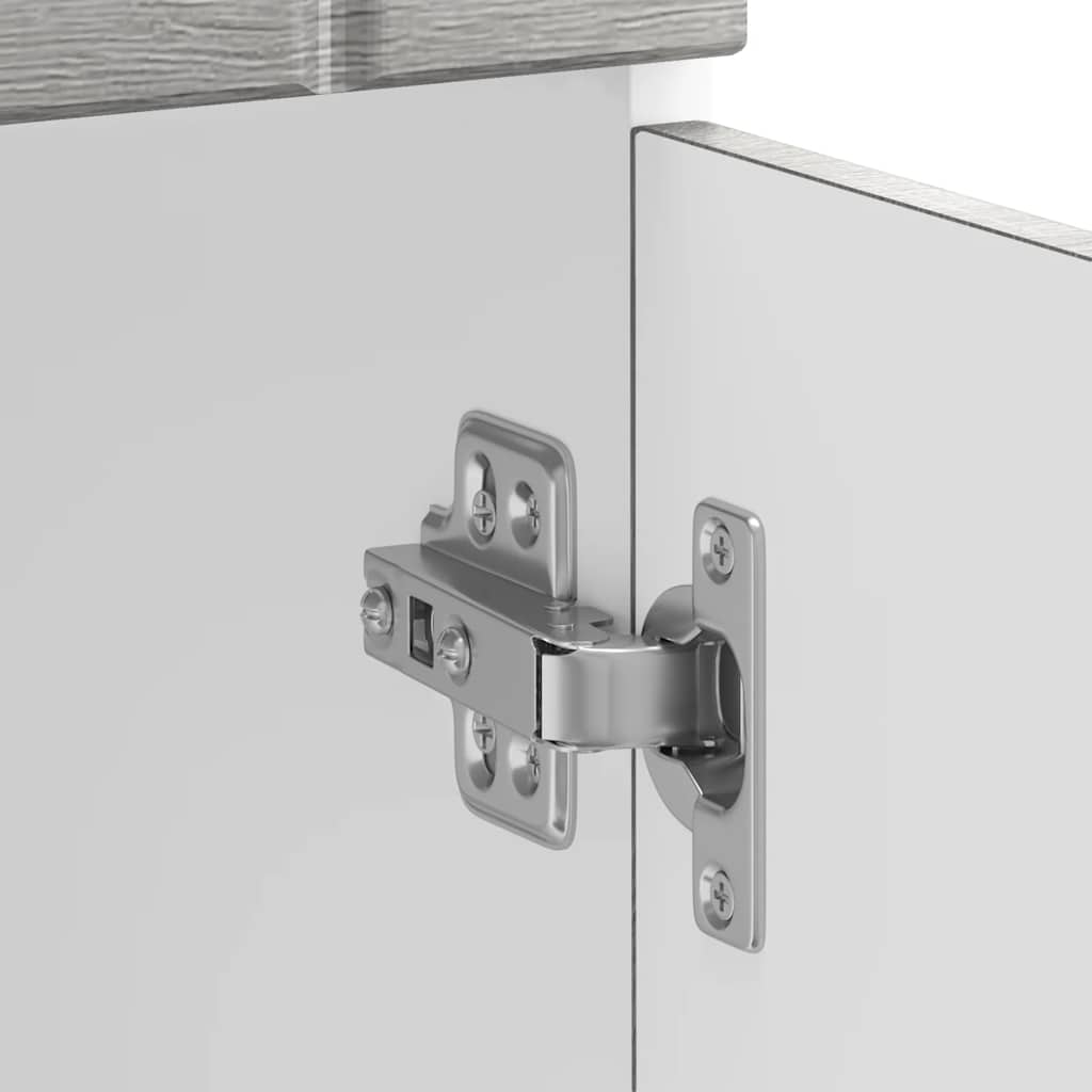 vidaXL ντουλάπι βάσης κουζίνας Lucca Γκρίζο Σονόμα κατασκευασμένο ξύλο