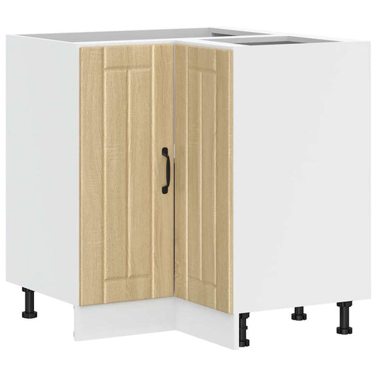 vidaXL Γωνιακό ντουλάπι βάσης κουζίνας "Lucca" Sonoma Oak