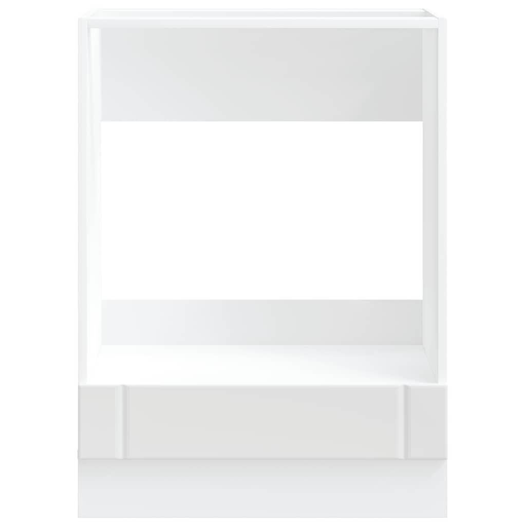 vidaXL Ντουλάπι φούρνου "Lucca" Λευκό μηχανουργικό ξύλο