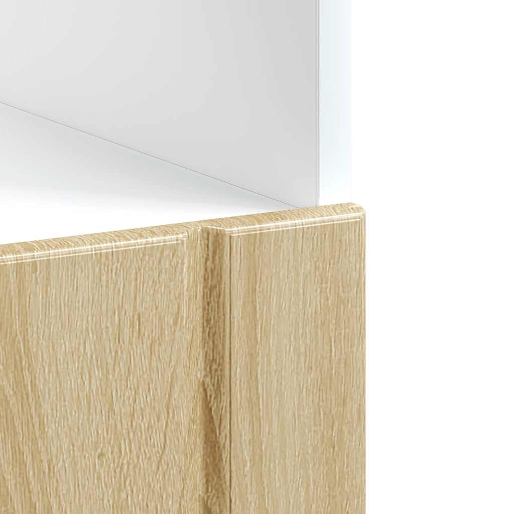 ντουλάπι φούρνου vidaXL "Lucca" Sonoma Oak Engineered Wood