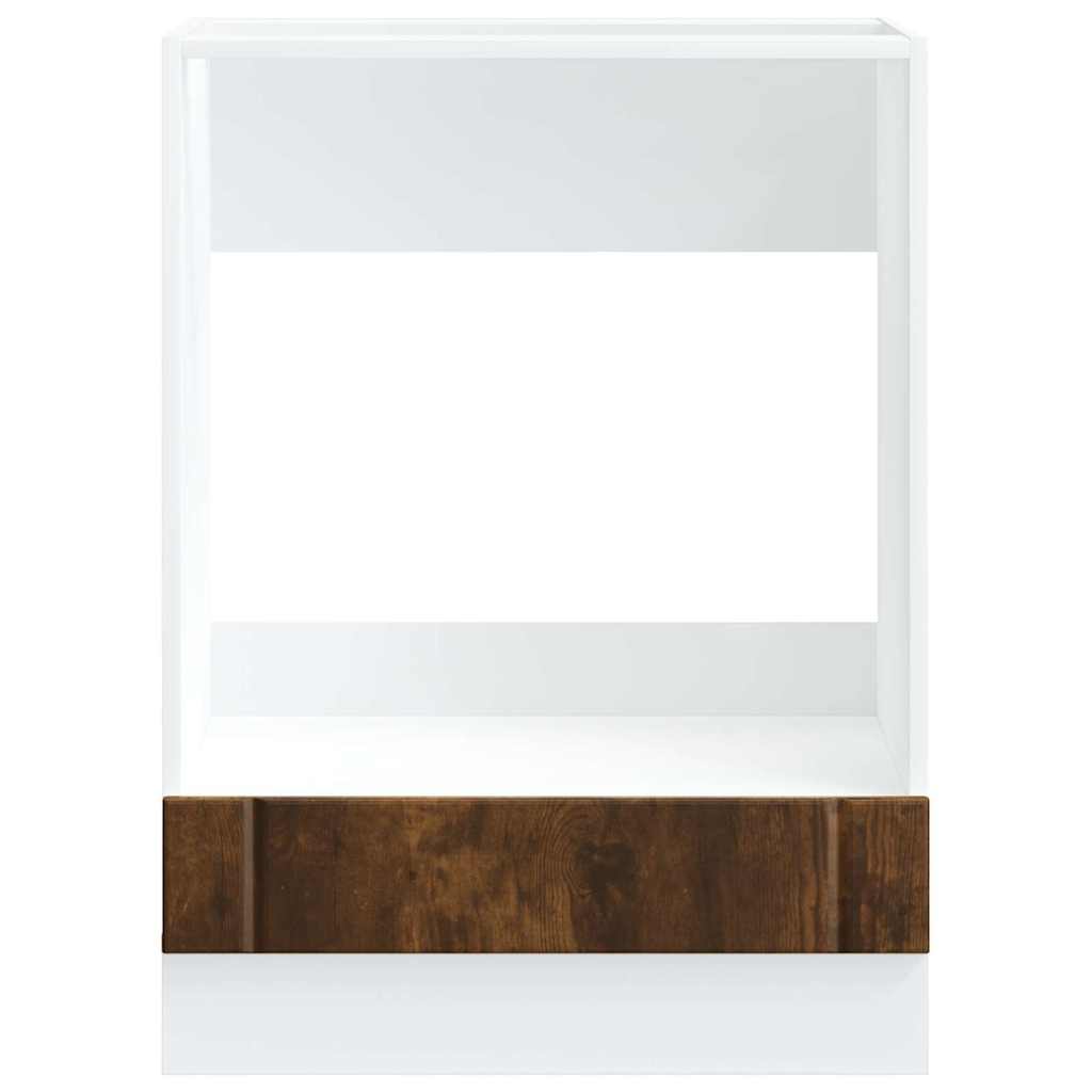 vidaXL Ντουλάπι φούρνου "Lucca" Καπνιστό ξύλο δρυός μηχανουργίας