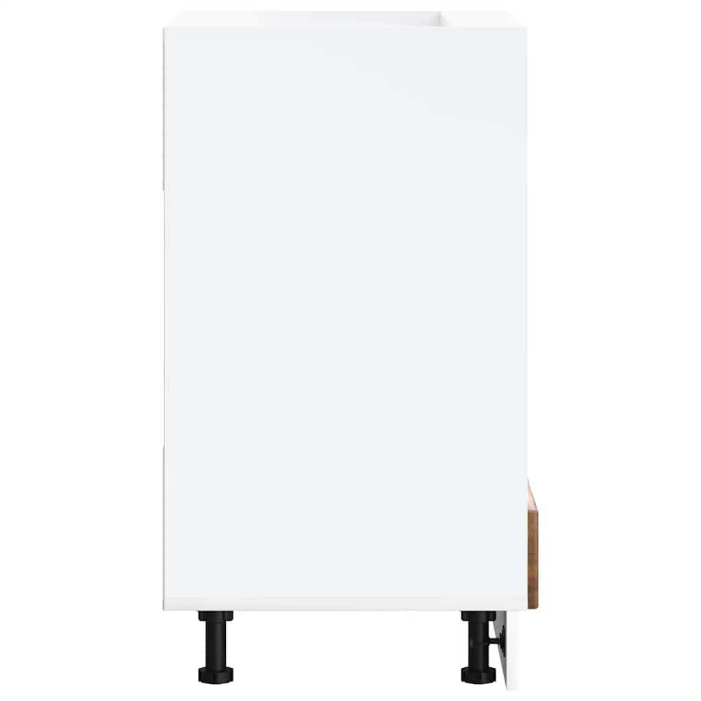 vidaXL Ντουλάπι φούρνου "Lucca" Καπνιστό ξύλο δρυός μηχανουργίας