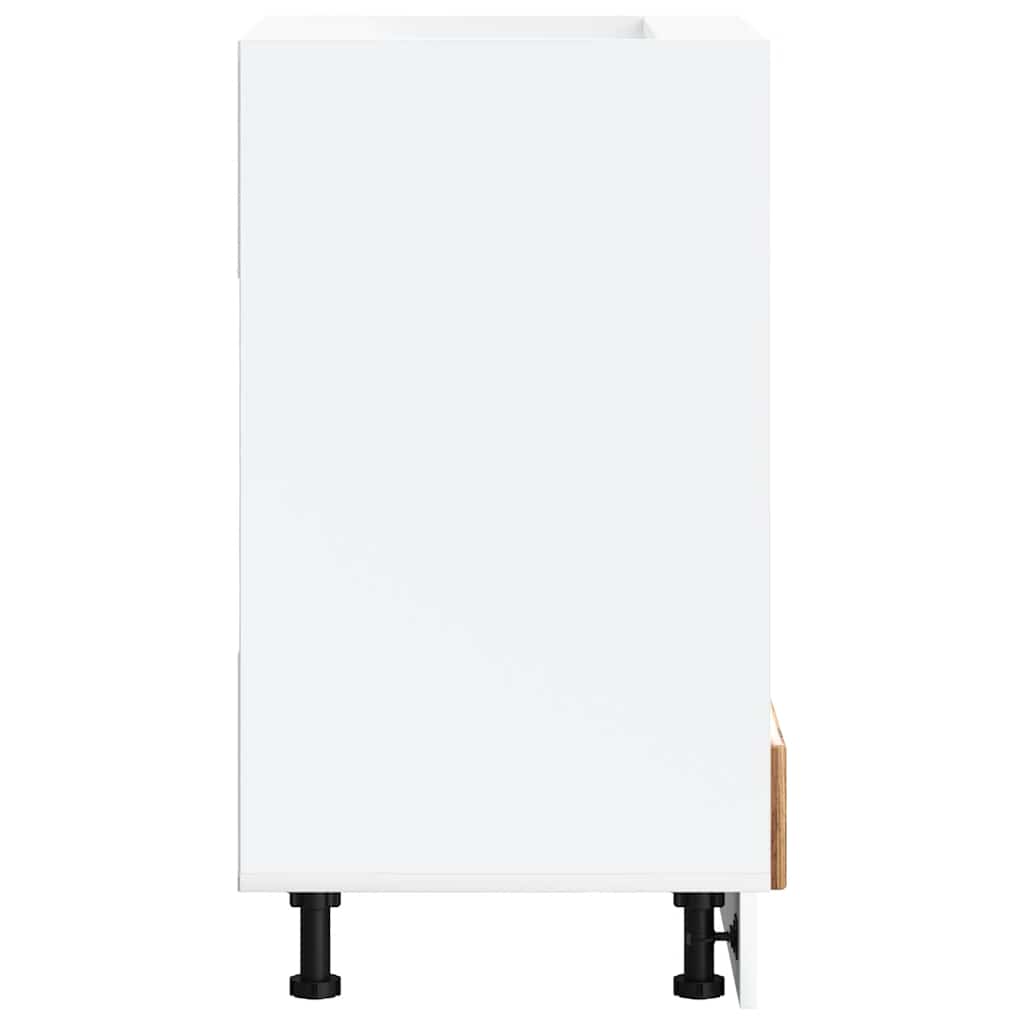 vidaXL Ντουλάπι φούρνου "Lucca" Παλιό ξύλο Κατασκευασμένο ξύλο