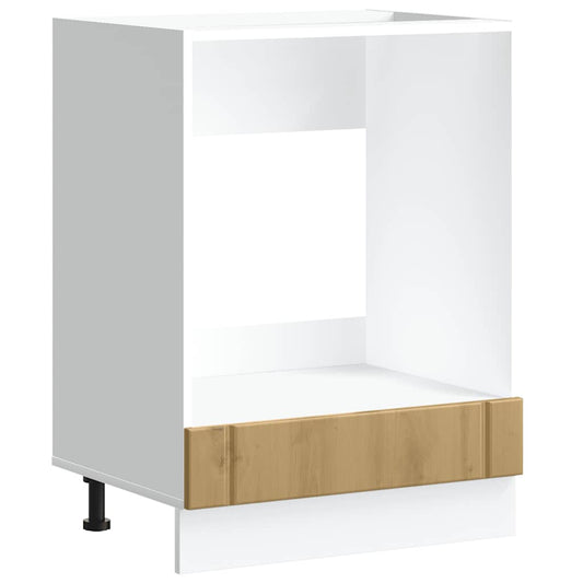 ντουλάπι φούρνου vidaXL "Lucca" Artisan Oak Engineered Wood