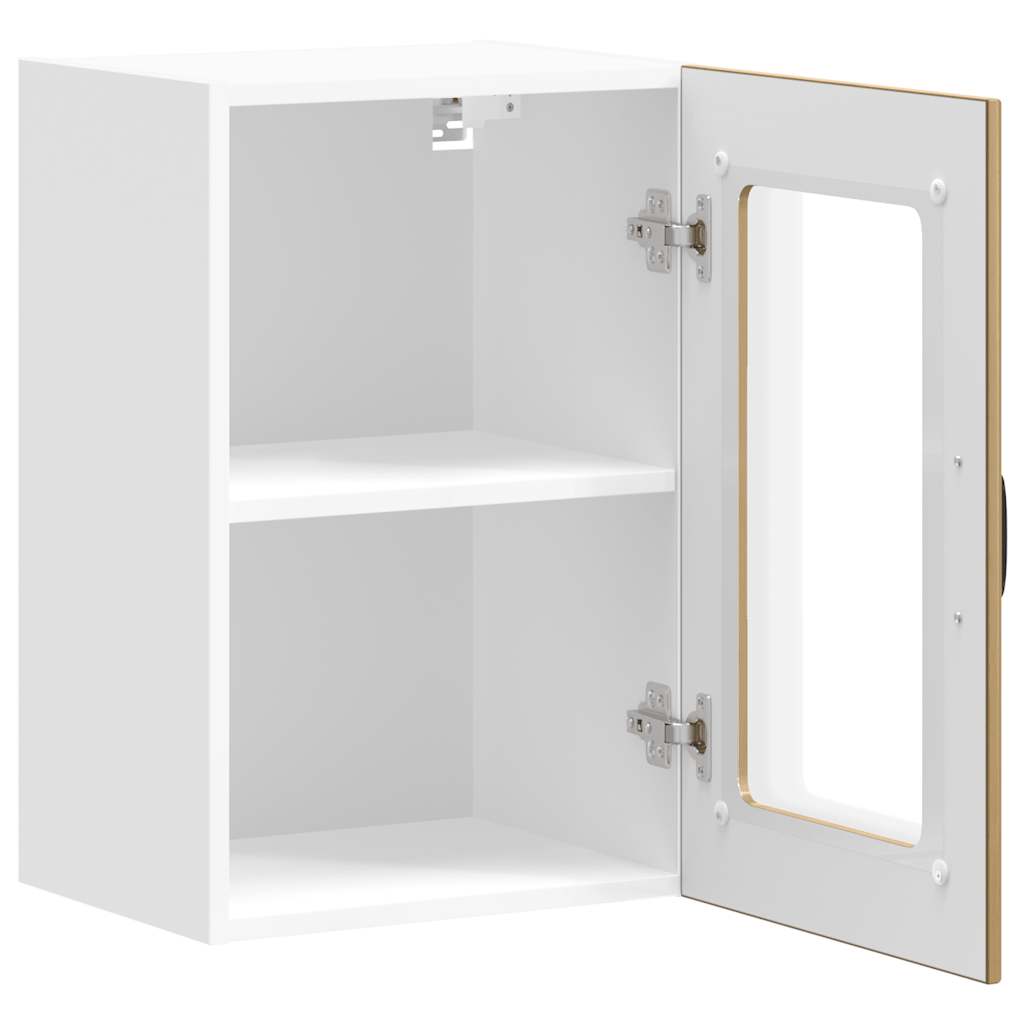 vidaXL Ντουλάπι τοίχου κουζίνας με γυάλινη πόρτα "Lucca" Artisan Oak