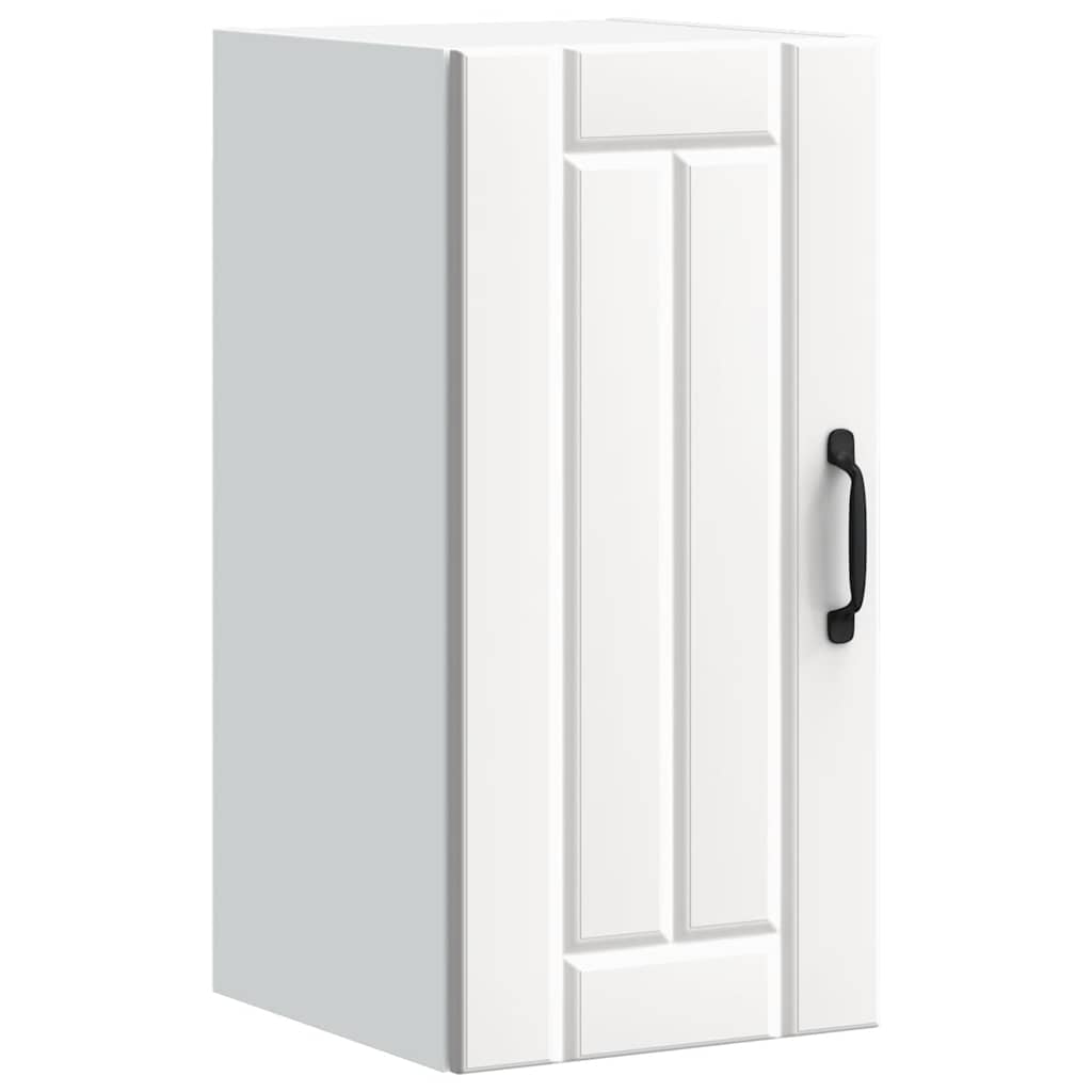 vidaXL ντουλάπι τοίχου κουζίνας "Lucca" Λευκό κατασκευασμένο ξύλο