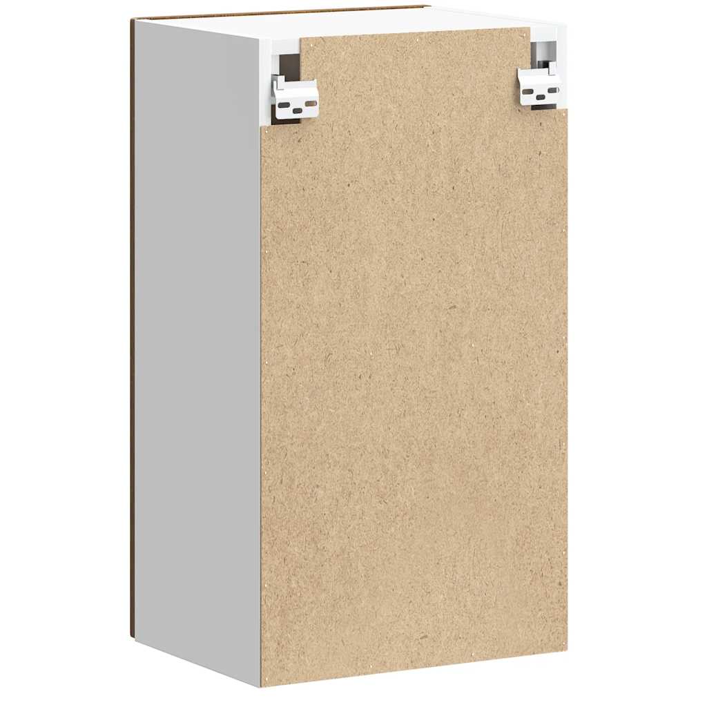 vidaXL ντουλάπι τοίχου κουζίνας "Lucca" Καφέ δρυς καπλαμά ξύλινο