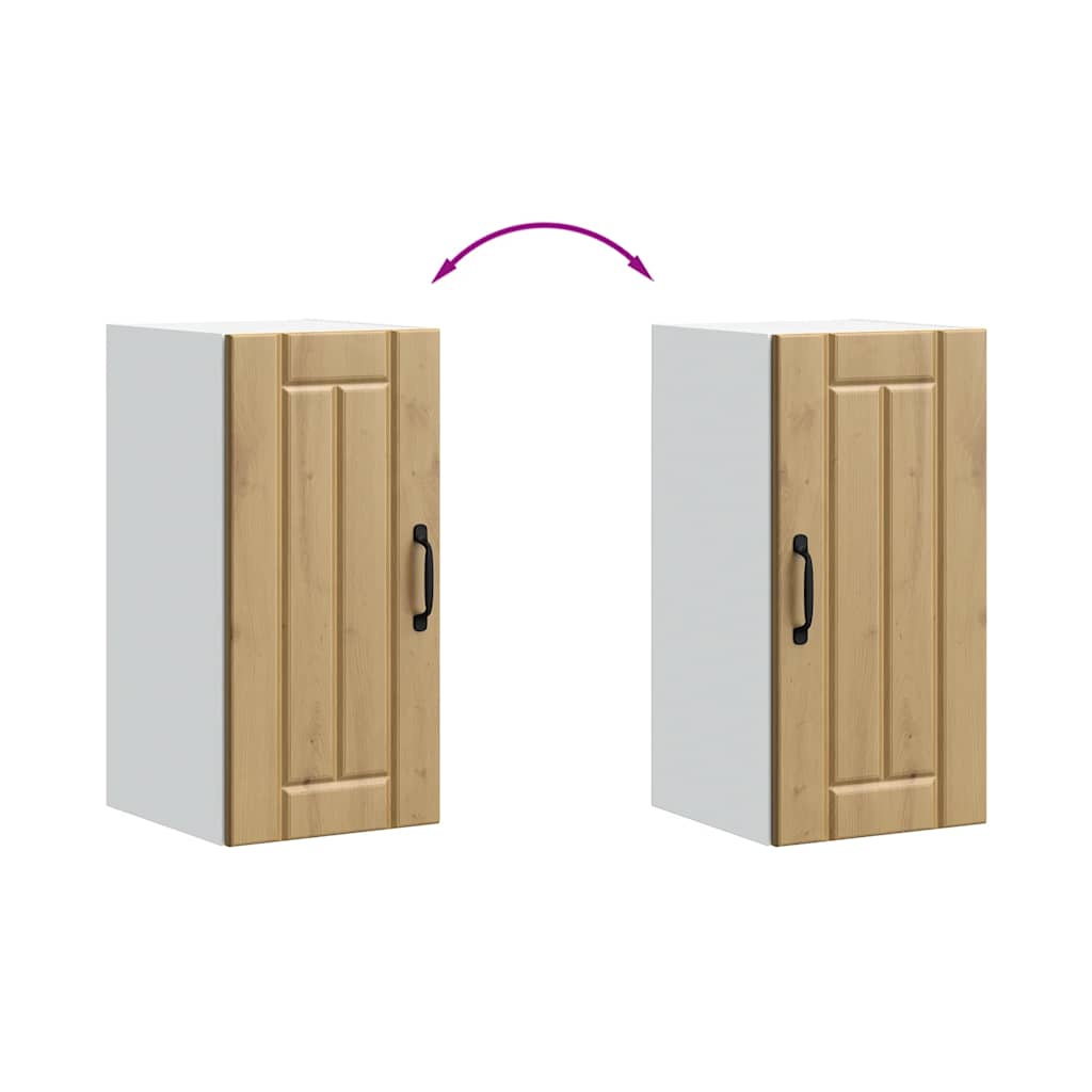 vidaXL ντουλάπι τοίχου κουζίνας "Lucca" Artisan Oak Engineered Wood