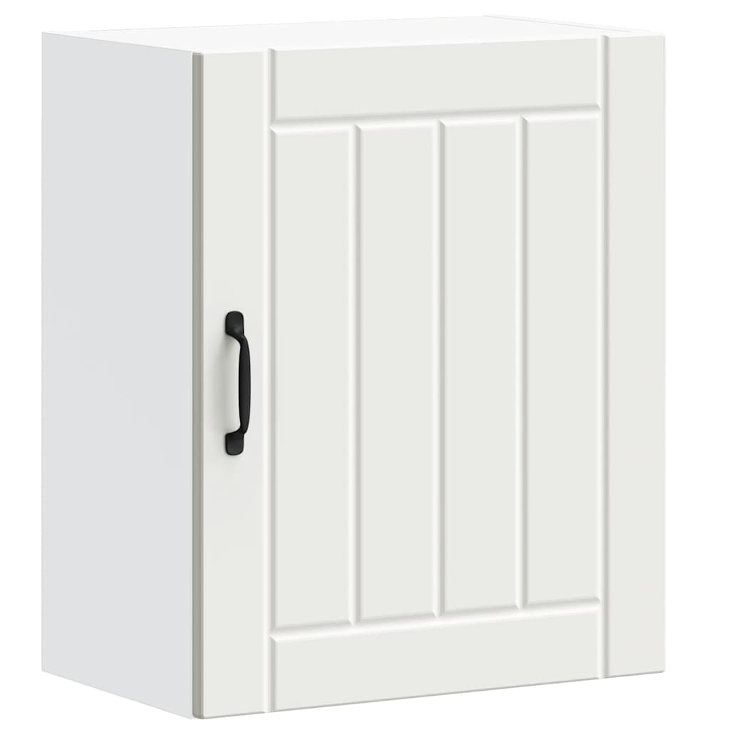 vidaXL ντουλάπι τοίχου κουζίνας "Lucca" Λευκό κατασκευασμένο ξύλο