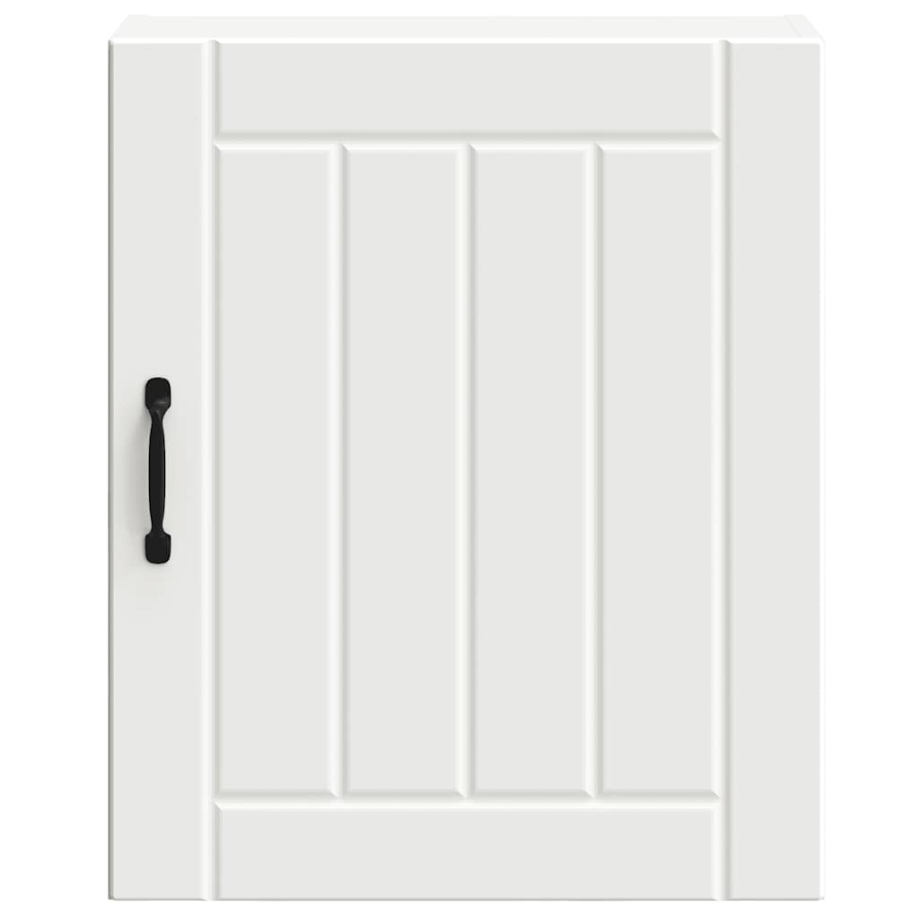 vidaXL ντουλάπι τοίχου κουζίνας "Lucca" Λευκό κατασκευασμένο ξύλο