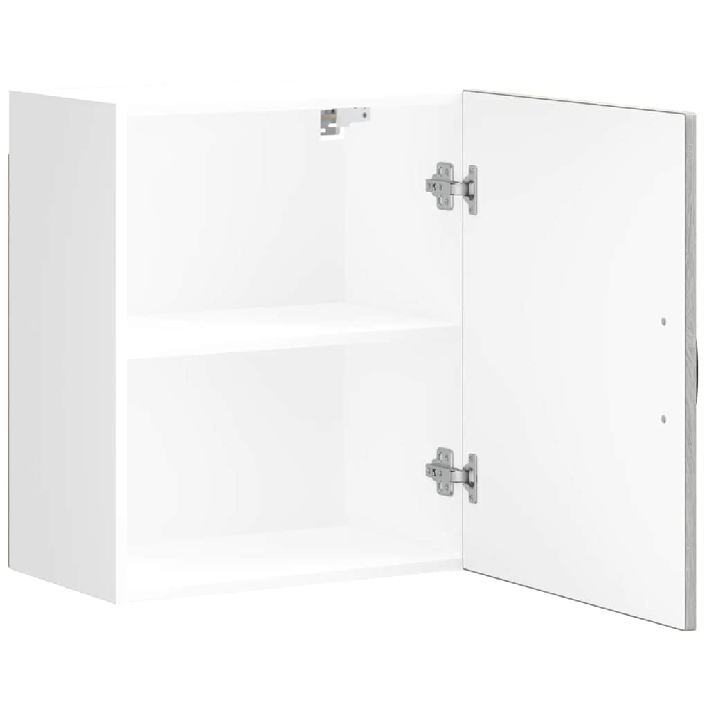 vidaXL Ντουλάπι τοίχου κουζίνας "Lucca" Γκρι Sonoma