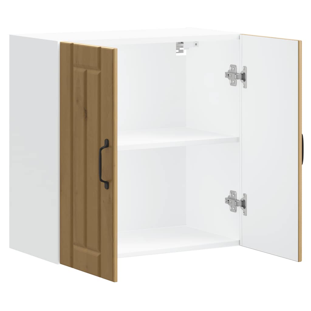 vidaXL ντουλάπι τοίχου κουζίνας "Lucca" Artisan Oak Engineered Wood