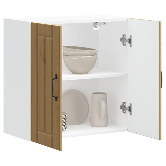 vidaXL ντουλάπι τοίχου κουζίνας "Lucca" Artisan Oak Engineered Wood