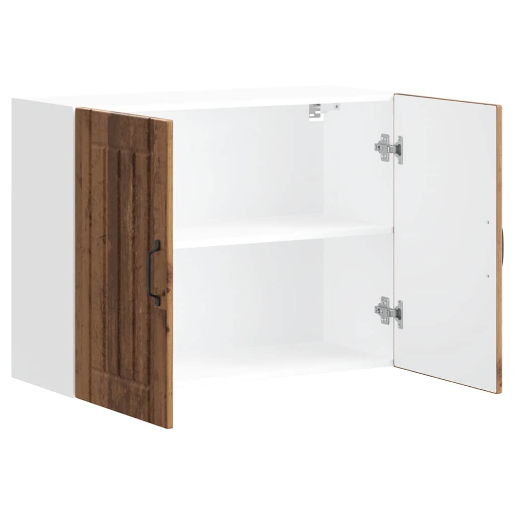 vidaXL ντουλάπι τοίχου κουζίνας "Lucca" Παλιό ξύλο