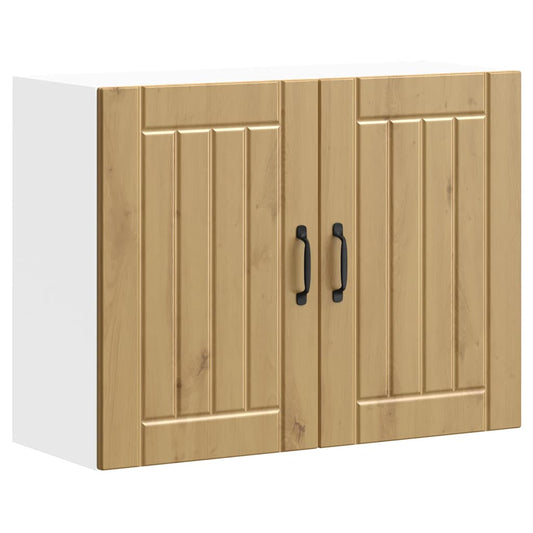 vidaXL ντουλάπι τοίχου κουζίνας "Lucca" Artisan Oak Engineered Wood