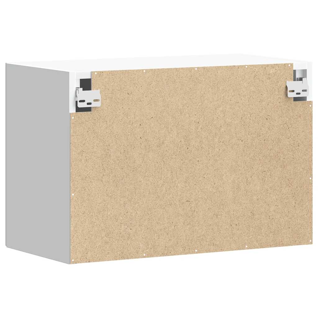 vidaXL ντουλάπι τοίχου κουζίνας "Lucca" Λευκό κατασκευασμένο ξύλο