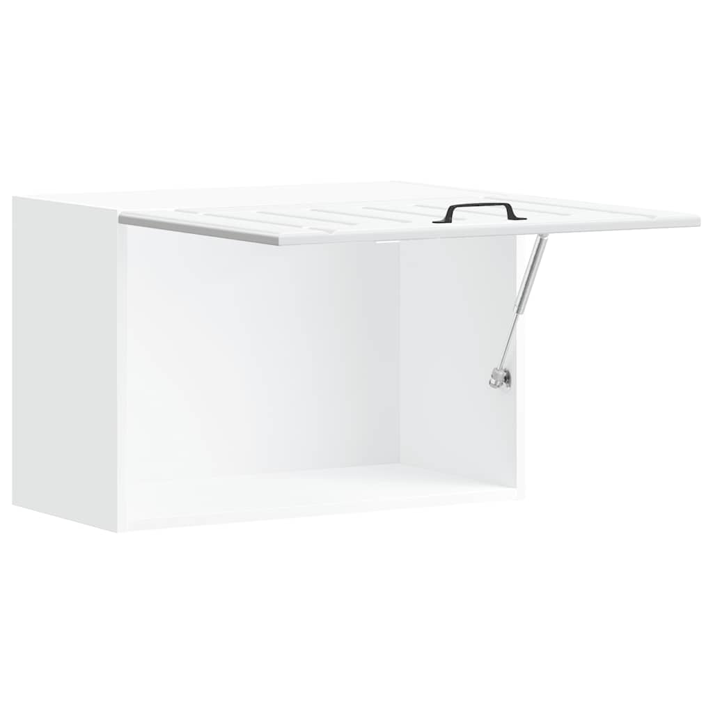 vidaXL ντουλάπι τοίχου κουζίνας "Lucca" Λευκό κατασκευασμένο ξύλο