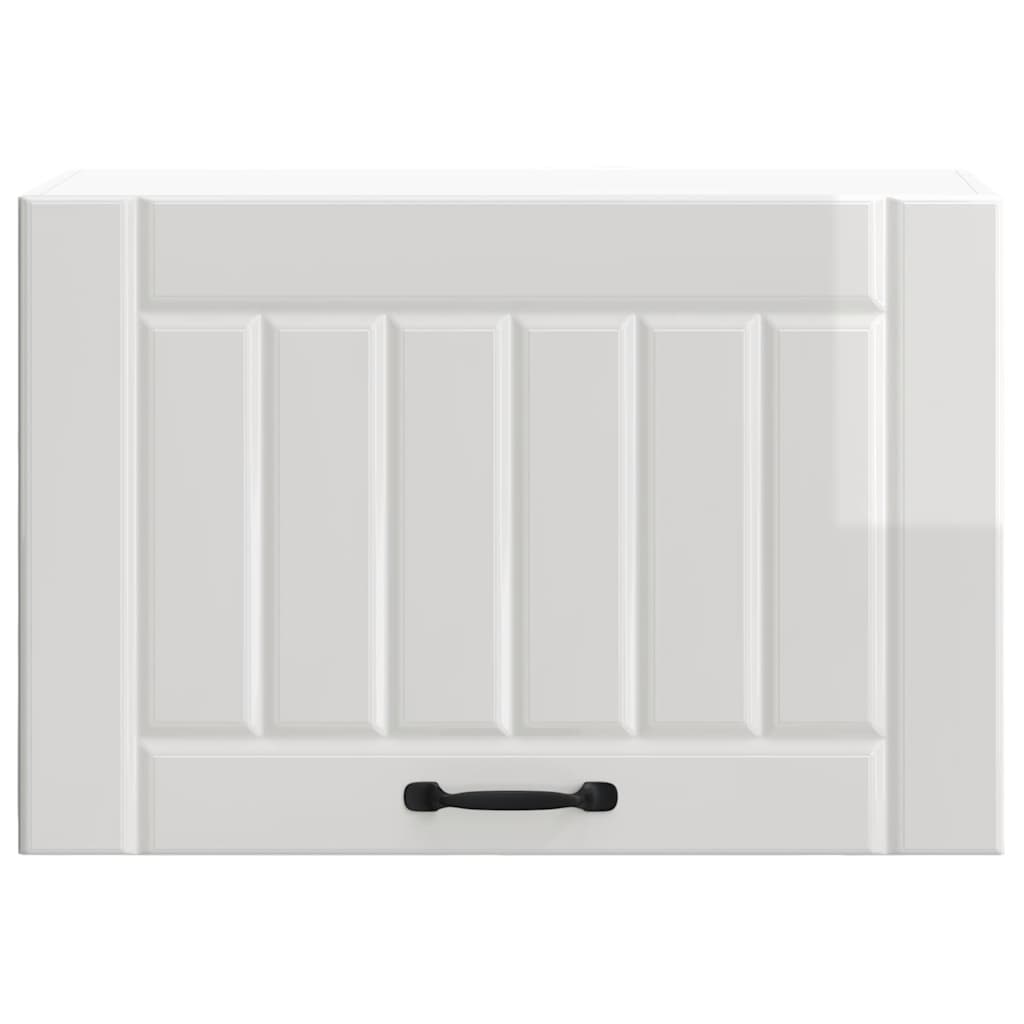 vidaXL ντουλάπι τοίχου κουζίνας "Lucca" Υψηλή στιλπνότητα λευκό