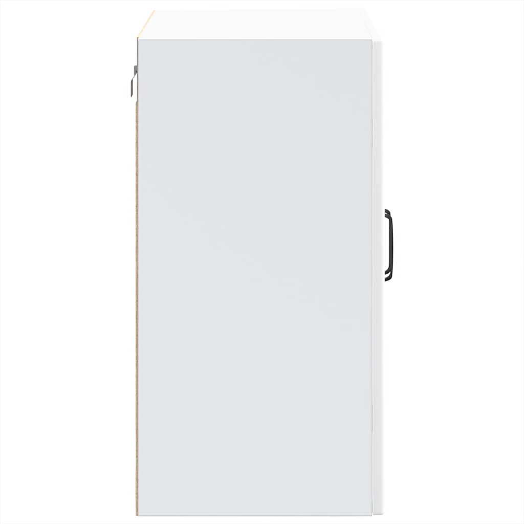 vidaXL Ντουλάπι τοίχου κουζίνας με γυάλινη πόρτα "Lucca" Λευκό