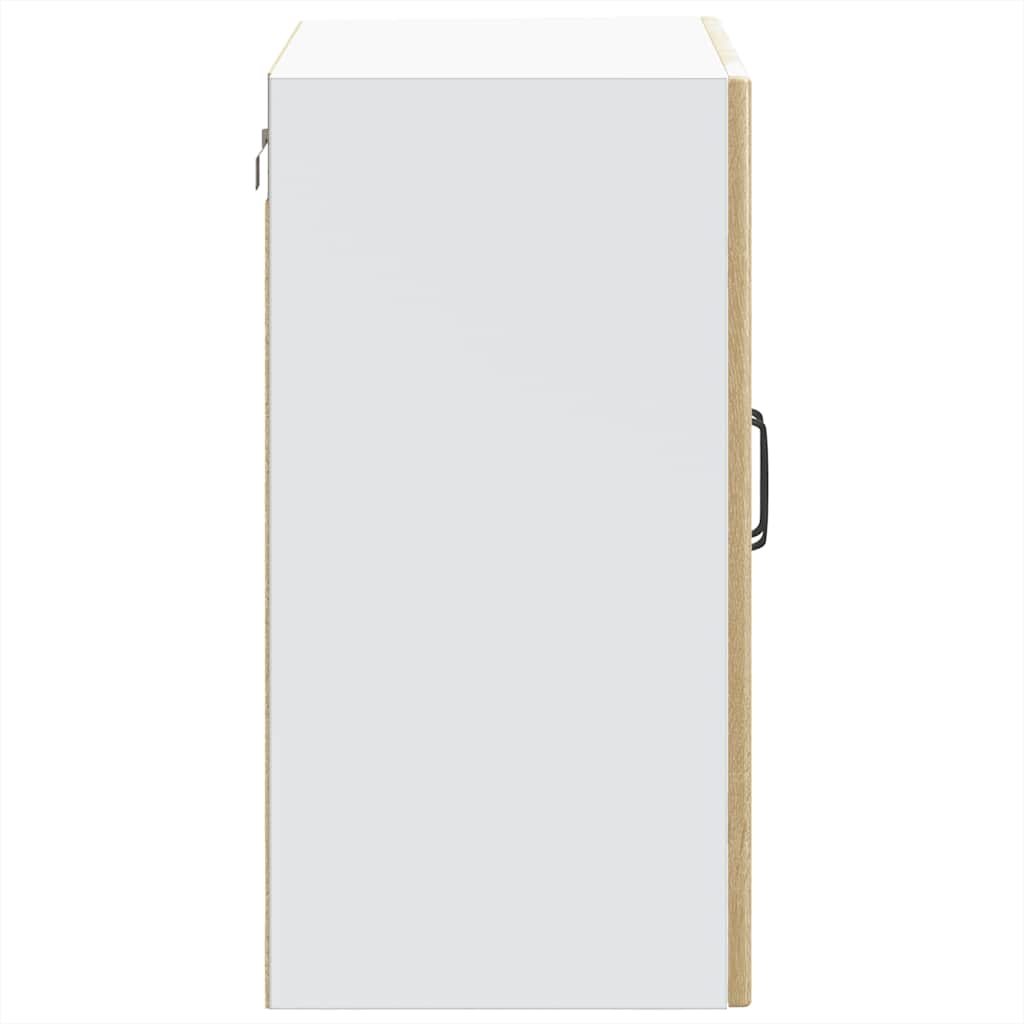 vidaXL Ντουλάπι τοίχου κουζίνας με γυάλινη πόρτα "Lucca" Sonoma Oak