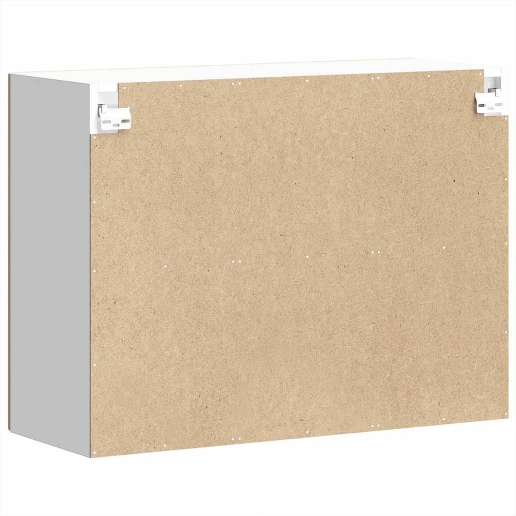 vidaXL Ντουλάπι τοίχου κουζίνας με γυάλινη πόρτα "Lucca" Artisan Oak