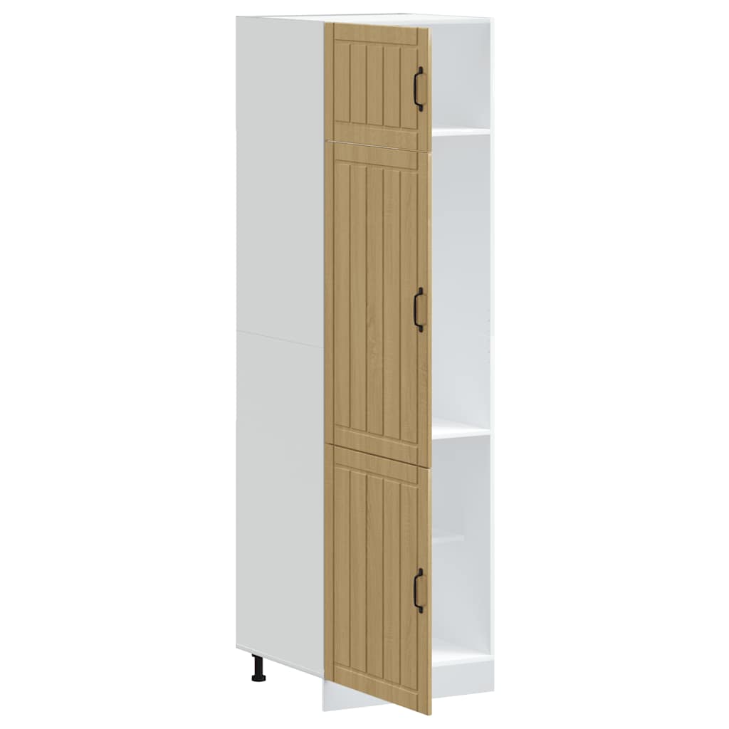vidaXL Ντουλάπι κουζίνας "Lucca" Sonoma Oak Engineered Wood