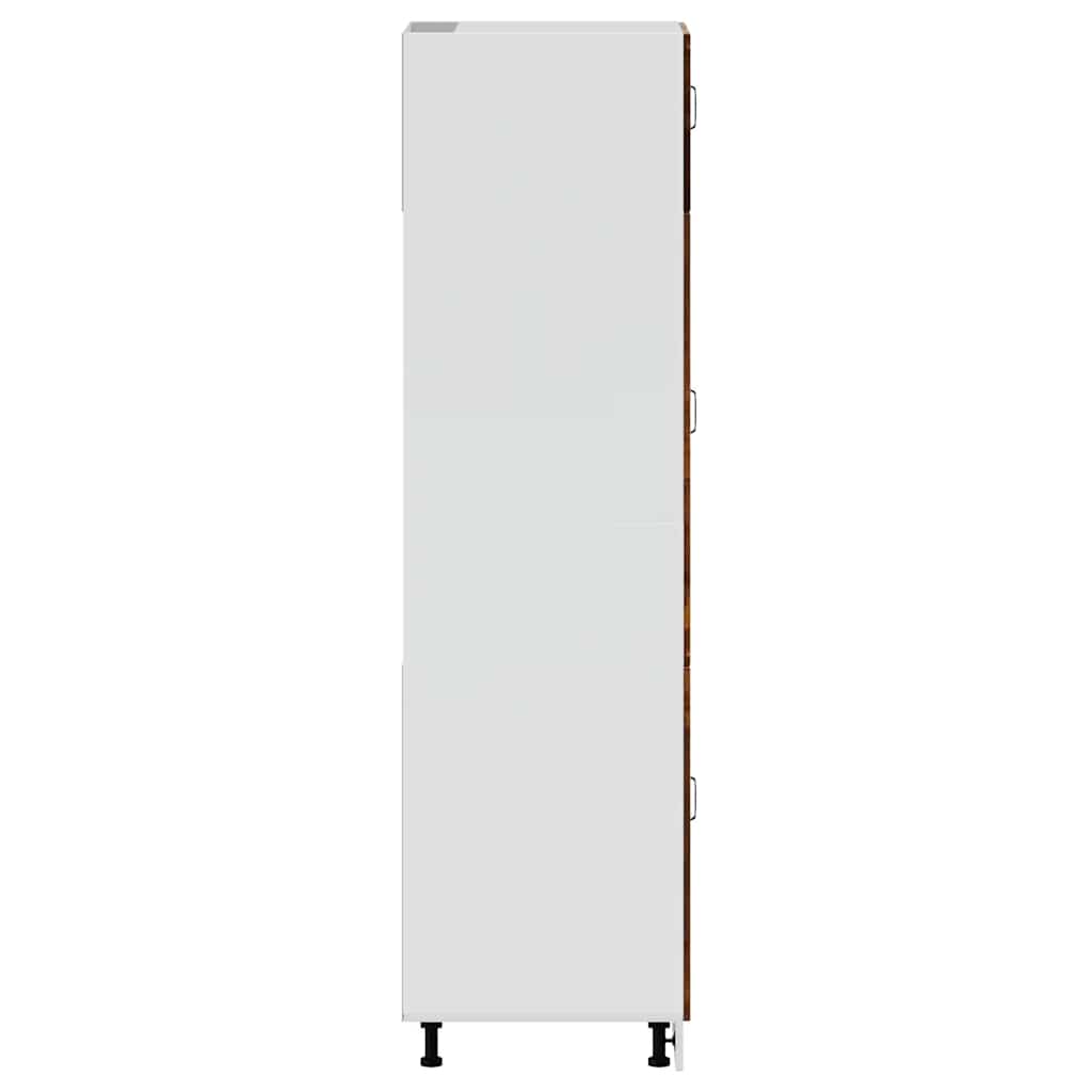 vidaXL Ντουλάπι κουζίνας "Lucca" Καπνιστό ξύλο δρυός μηχανουργίας