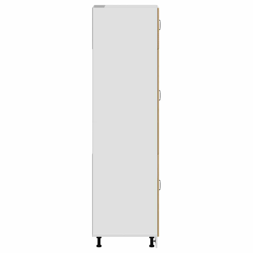 vidaXL Ντουλάπι κουζίνας "Lucca" Artisan Oak Engineered Wood