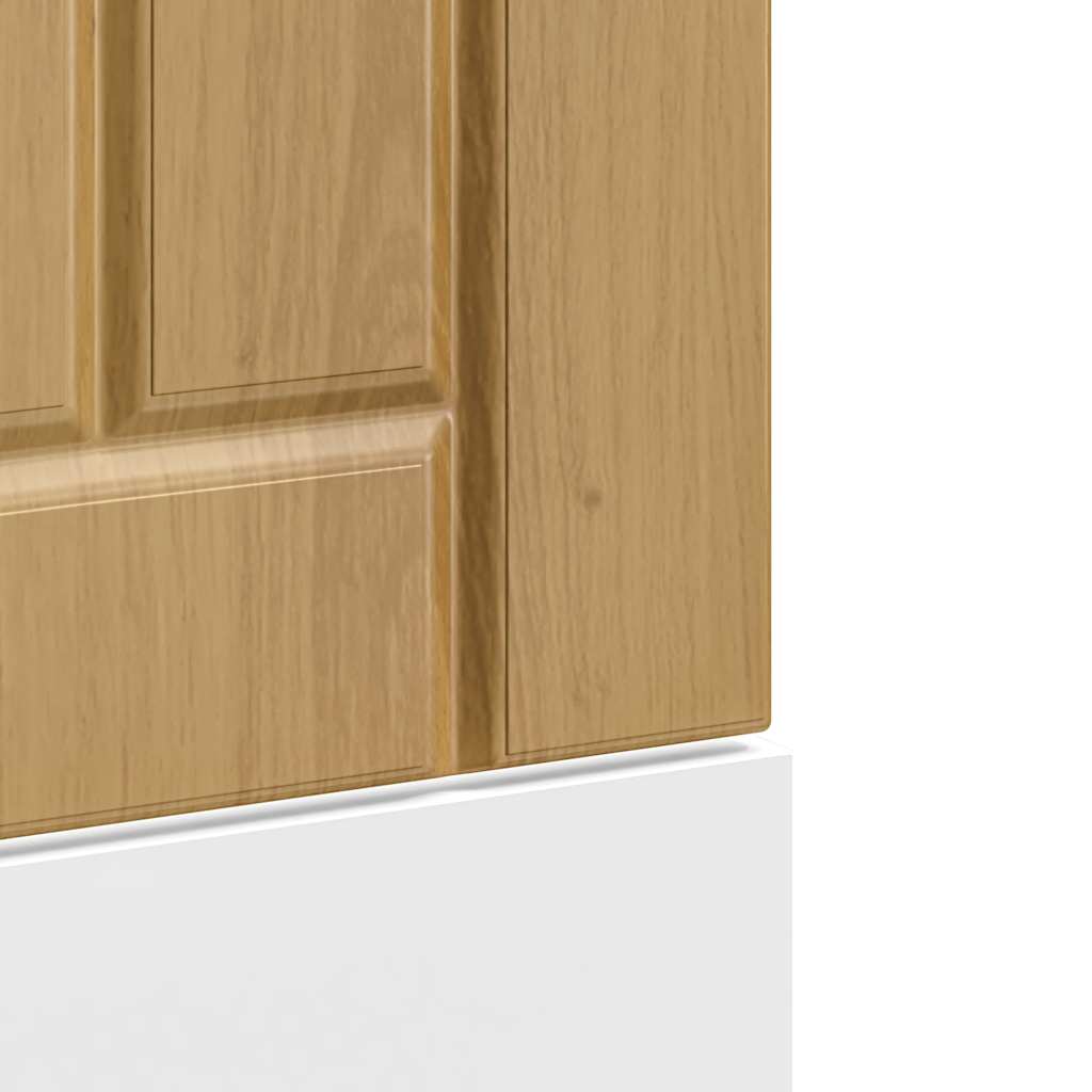 vidaXL Πίνακας πλυντηρίου πιάτων "Lucca" Artisan Oak Engineered Wood