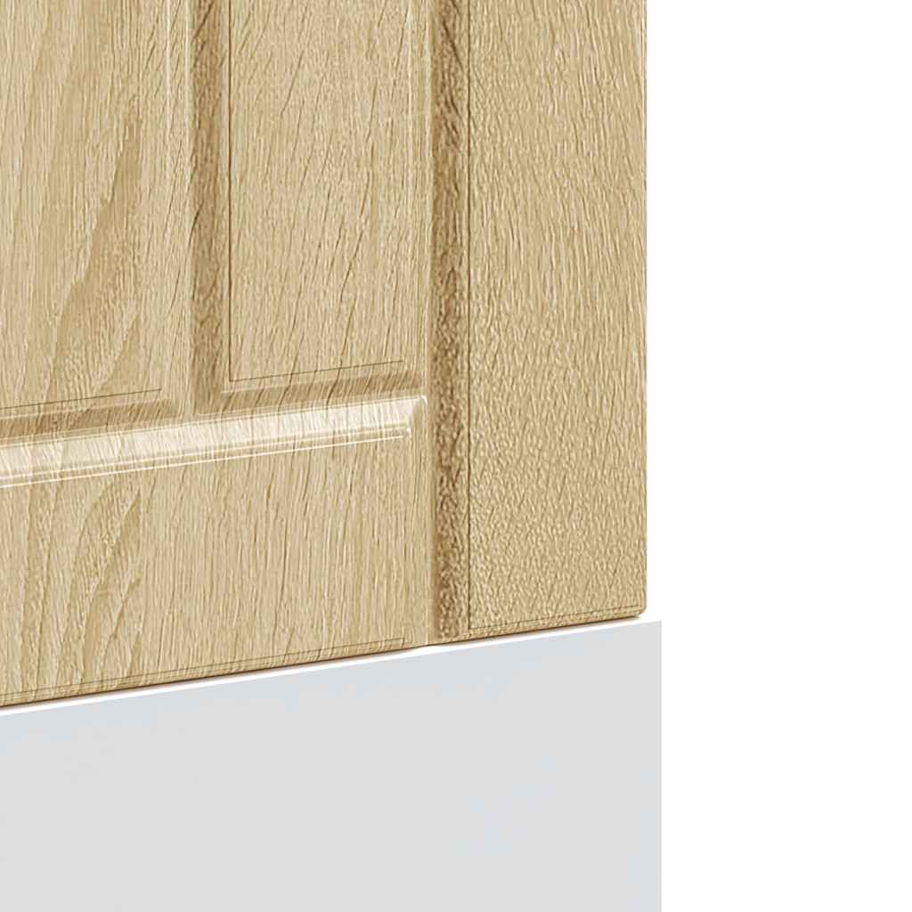 vidaXL Πλυντήριο πιάτων Πίνακας "Lucca" Sonoma Oak Engineered Wood