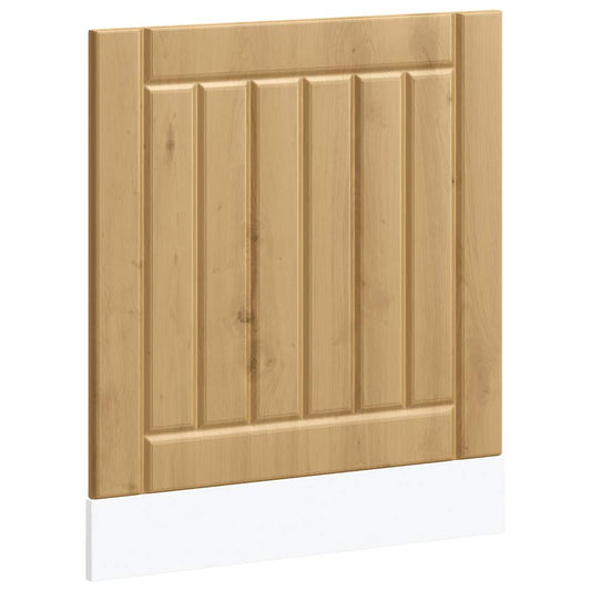 vidaXL Πίνακας πλυντηρίου πιάτων "Lucca" Artisan Oak Engineered Wood