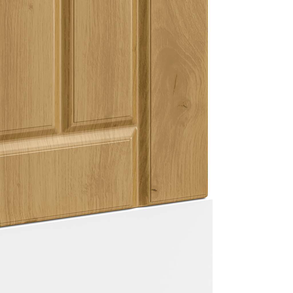 vidaXL Πίνακας πλυντηρίου πιάτων "Lucca" Artisan Oak Engineered Wood