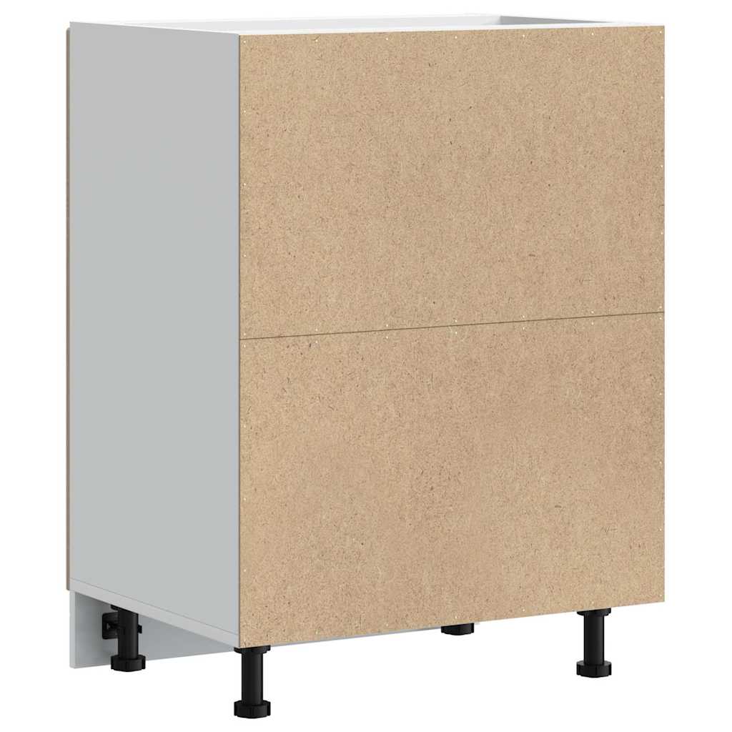 vidaXL ντουλάπι βάσης κουζίνας Porto Δρυς sonoma κατασκευασμένο ξύλο