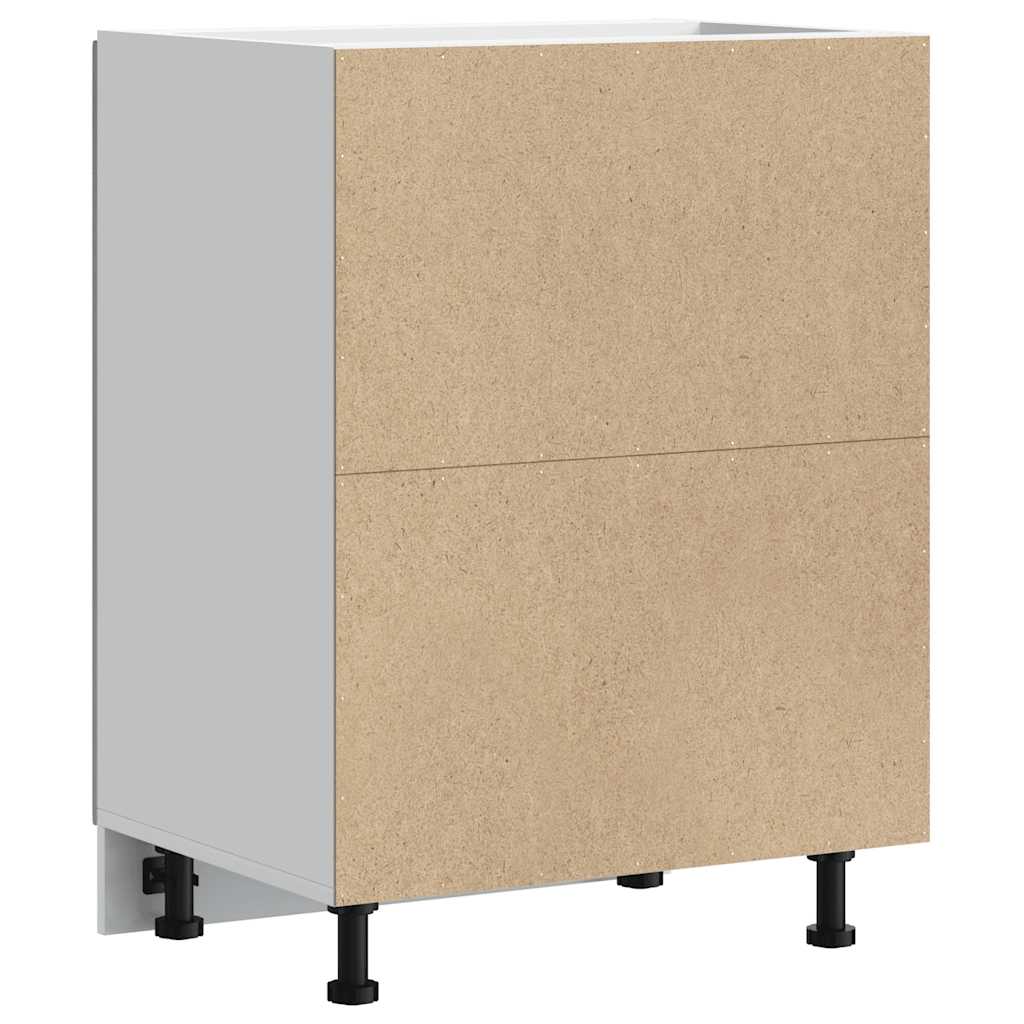 vidaXL ντουλάπι βάσης κουζίνας Porto Μπετόν Γκρι κατασκευασμένο ξύλο