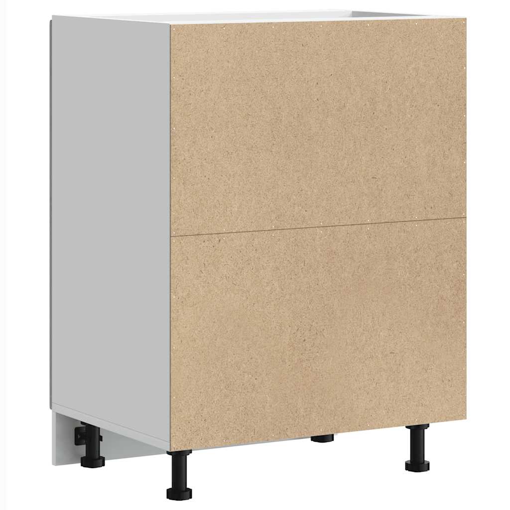 vidaXL ντουλάπι βάσης κουζίνας Porto Γκρίζο Σονόμα κατασκευασμένο ξύλο