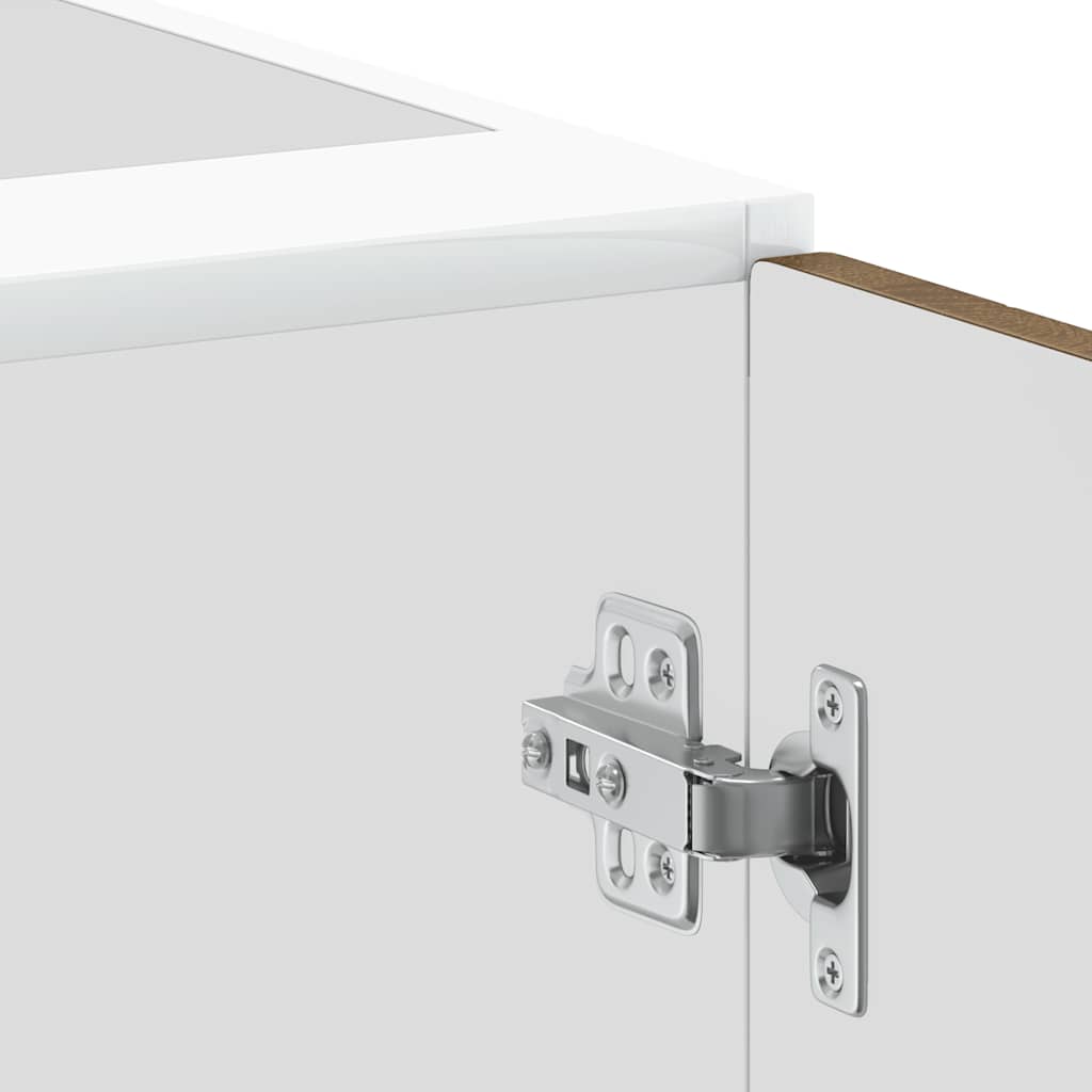 vidaXL ντουλάπι βάσης κουζίνας Porto Καφέ Δρυς κατασκευασμένο ξύλο