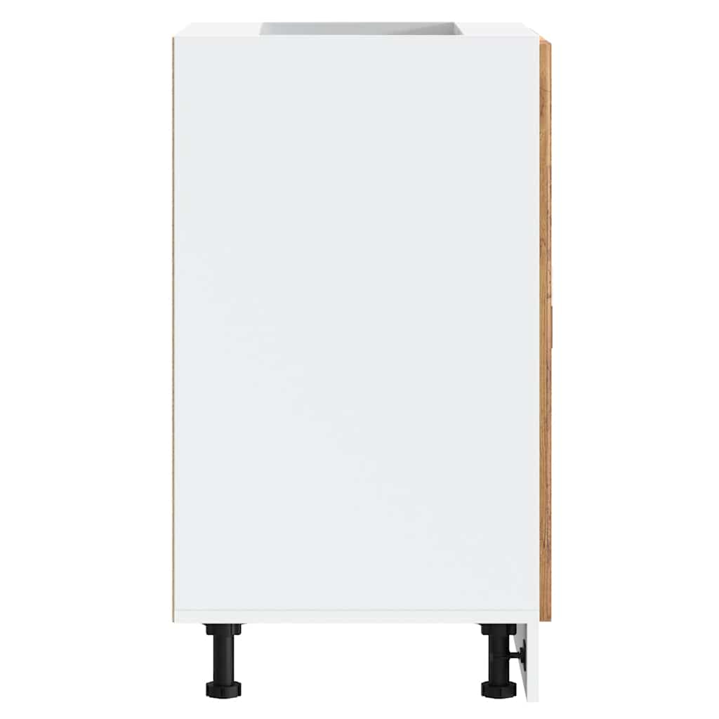 vidaXL ντουλάπι βάσης κουζίνας Porto Παλαιό ξύλο κατασκευασμένο ξύλο