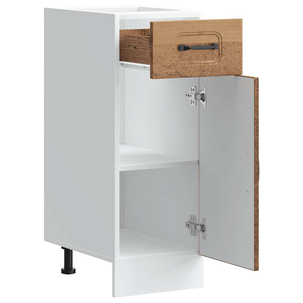 vidaXL ντουλάπι βάσης κουζίνας Porto Παλαιό ξύλο κατασκευασμένο ξύλο