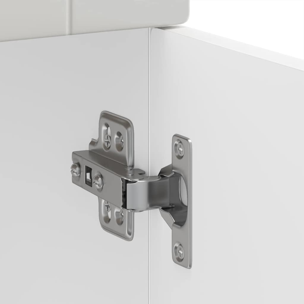 vidaXL ντουλάπι βάσης κουζίνας Porto Λευκό κατασκευασμένο ξύλο