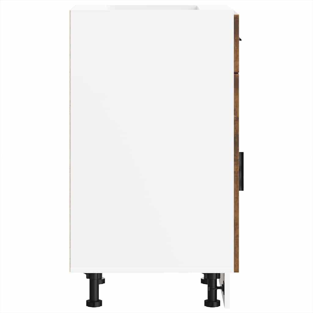 vidaXL ντουλάπι βάσης κουζίνας Porto Καπνιστή βελανιδιά