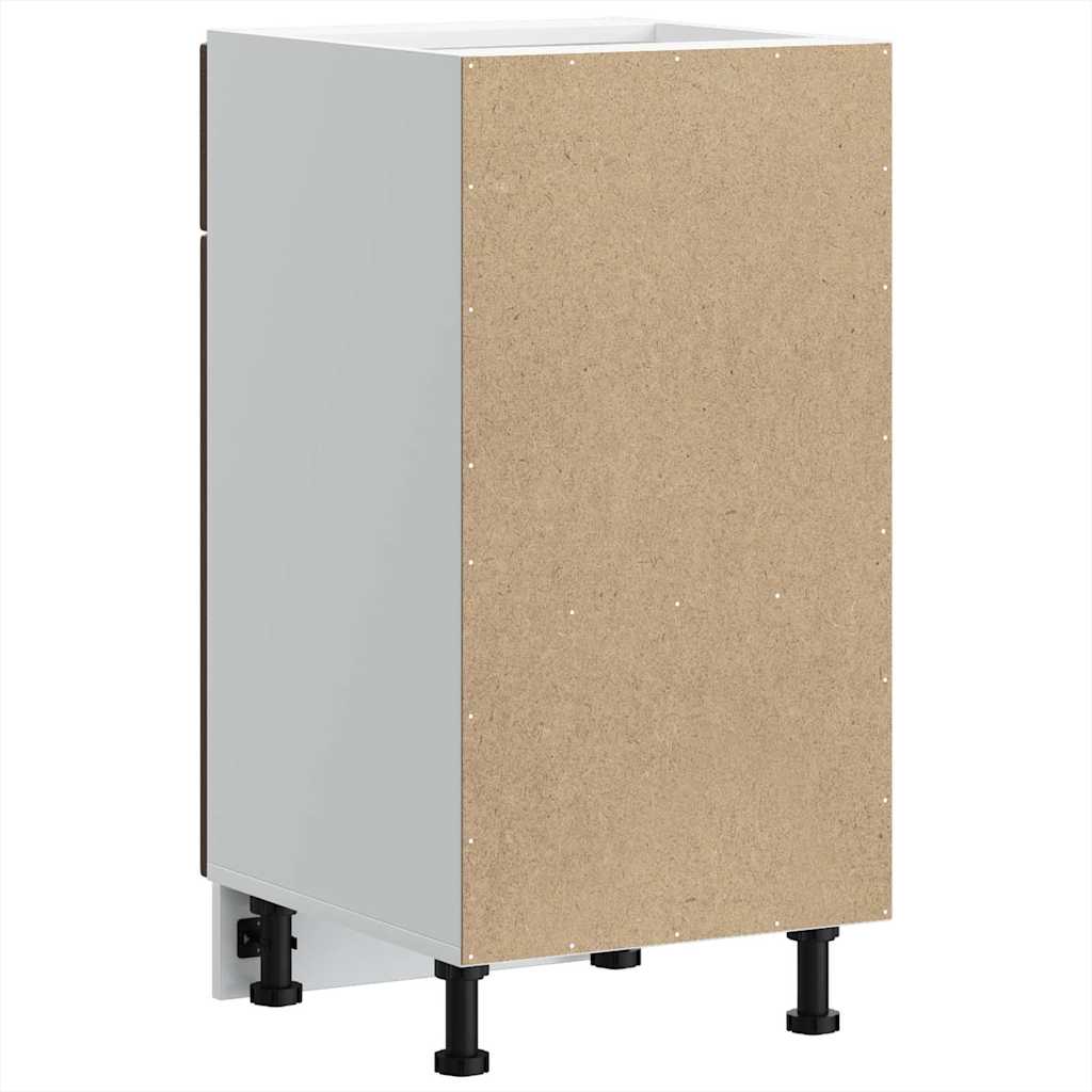 vidaXL ντουλάπι βάσης κουζίνας Porto Καφέ Δρυς κατασκευασμένο ξύλο